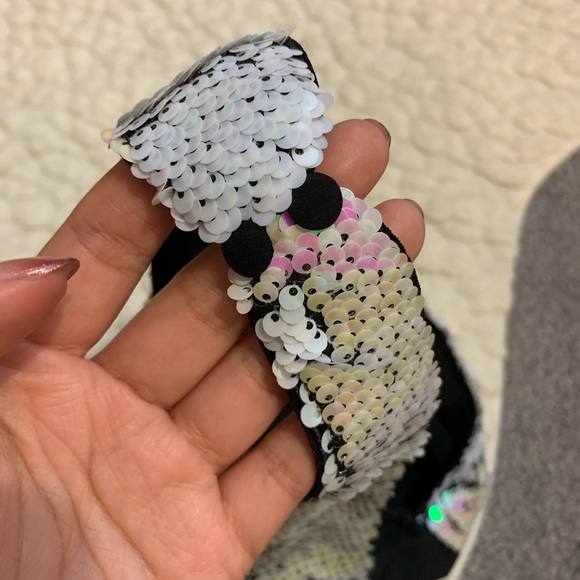 Tobi Multi Reversible Sequin Plunging Bodysuit - Picture 7 of 7